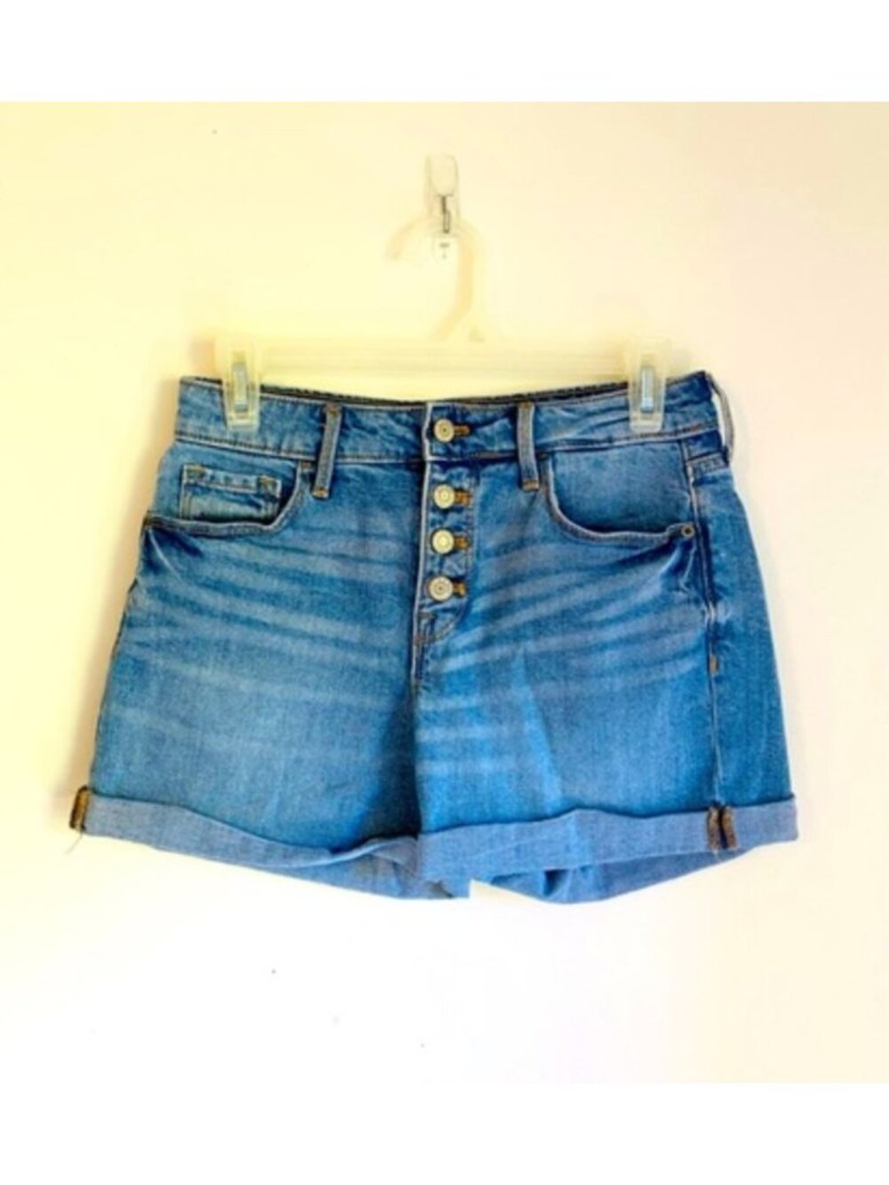 Bundle of 2 Pairs of Old Navy Denim Shorts Size 2 - Picture 2 of 15